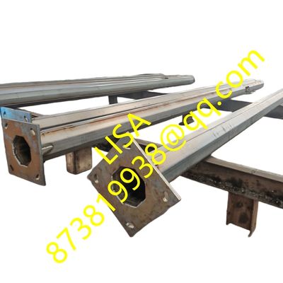 30ft Octagonal Tapered Hot-dip Galvanized Steel Lighting Pole for Street Illumination