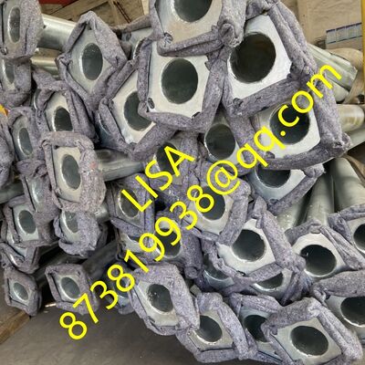 Q235B Hot Dip Galvanized Steel Lighting Pole Arm with 3.0mm Thickness for Durable Outdoor Use