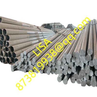 Hot Dip Galvanized Octagonal Steel Pole with ASTM A572 Material and 25FT-45FT Height for Distribution Lines