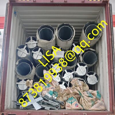 ISO 1461 Chứng nhận 33kV Slip-Joint Transmission Steel Electric Pole 15m Q420B Chống ăn mòn