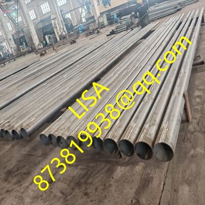 Q235B Material 9M Height Hot-dip Galvanized Steel Lighting Pole for Street and Park Illumination