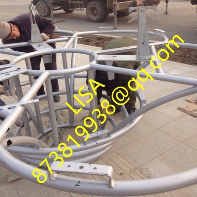 12M-30M Height Dodecagonal Shape Q355 Material High Mast Pole and High Mast Light Pole for Telecommunication