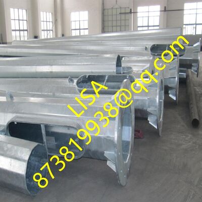12M-30M Height Dodecagonal Shape Q355 Material High Mast Pole and High Mast Light Pole for Telecommunication