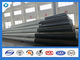 70ft 5mm Thick Q420 Steel Electric Pole Galvanized And Black Tar Painted