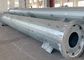 28m Q345 Material Customized carolina High Mast Light Pole With Lifting Systems