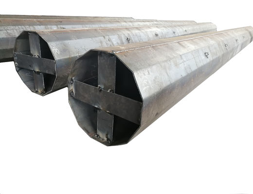 90FT Dodecagonal Hot Dip Galvanized 69KV Philippines Steel Poles