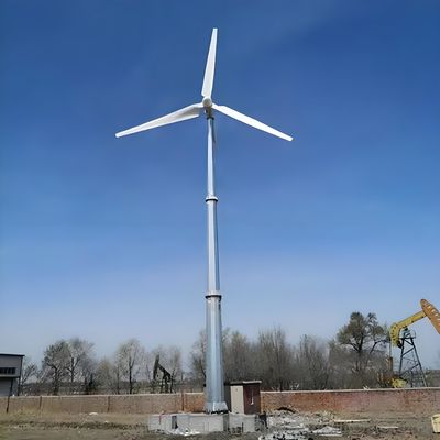 Polygonal Q235 Wind Power Pole Generation Galvanized Steel Pole