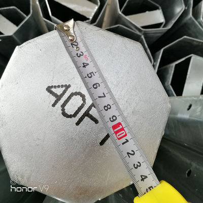 40FT 11.9M Elektrikli çelik direği 500KGF Q355 Galvanizli çelik direği