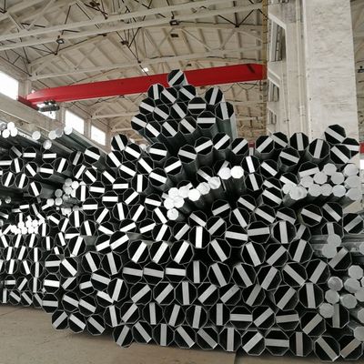 30FT 9M Tapered Steel Pole Octagonal Galvanizing Steel Transmission Poles