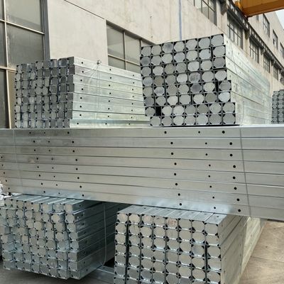 Hot Dip Galvanized Steel Crossarm 12FT Post Cross Arm