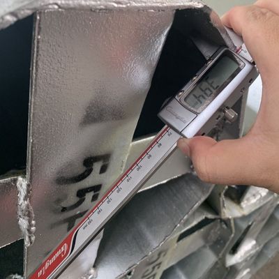 55FT 69KV Galvanizli Çelik İletişim direği Elektrik Uygulama direği 8.0mm