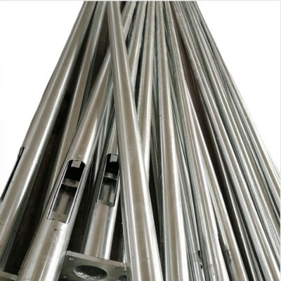 15ft 20ft 25ft 30ft 35ft Sıcak Dip Galvanizli Yuvarlak Çelik Işık direği