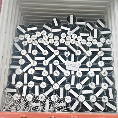 قطب نقل الطاقة 500KGF قطب الطاقة الكهربائية S355JR 35FT