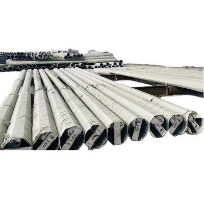 40FT 2 Segments 345Mpa Metal Utility Pole Octagonal Hot Dip Galvanized Steel