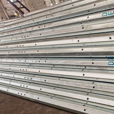 25FT 30FT 35FT 40FT Hongxin Monopole HDG Octagonal Distribution Steel Pole