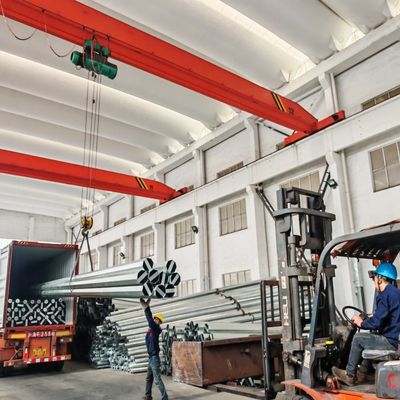 25FT 30FT 35FT 40FT Hongxin Monopole HDG Octagonal Distribution Steel Pole