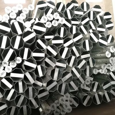 35FT 10.67M 345Mpa Hot-dipped Galvanized Octagonal Electric Steel Pole