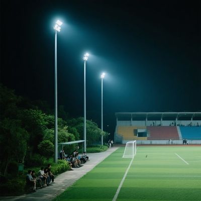 20 W-1000 W Lamp Power Hot Dip Galvanized Pole with ISO 9001 2008 Accredited Standard