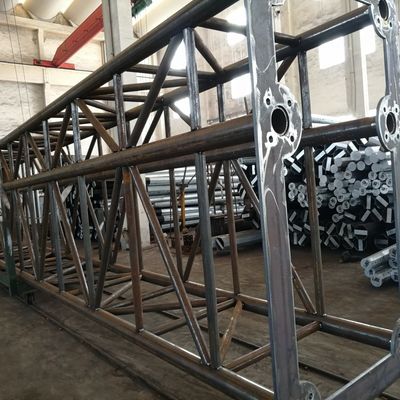355Mpa Highway Gantry Steel Frame Type Hot Dip Galvanized Steel Traffic Poles