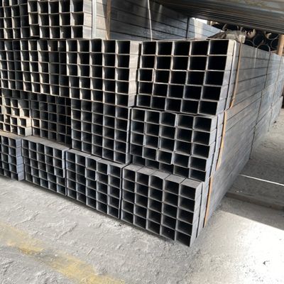80/100/3mm Q235 8FT 10FT 12FT Steel Crossarm Rectangular Pipe Cross Arm