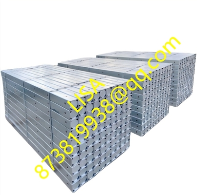 Hongxin 10FT Steel Pole Crossarm 3048mm 3mm Thick Q235 Galvanized Rectangular Tube Cross Arm