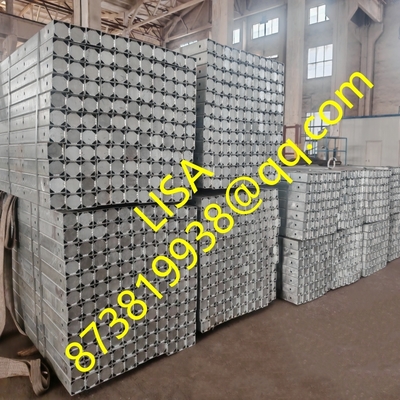 Hongxin 10FT 3048mm 3mm Q235 Hot Dip Galvanized Rectangular Tube Steel Cross Arm