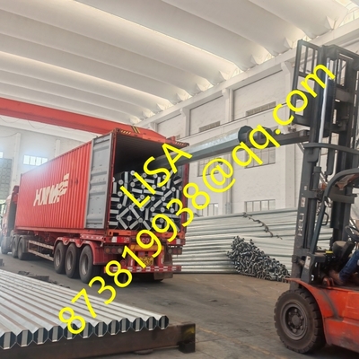 15KV 30FT Steel Pole Octagonal Galvanized Direct Buried Metal Utility Pole