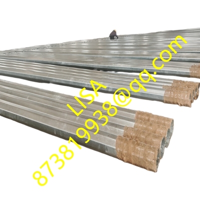 Octagonal Hot-dip Galvanized 11M Street Lighting Lamp-post Steel Poles