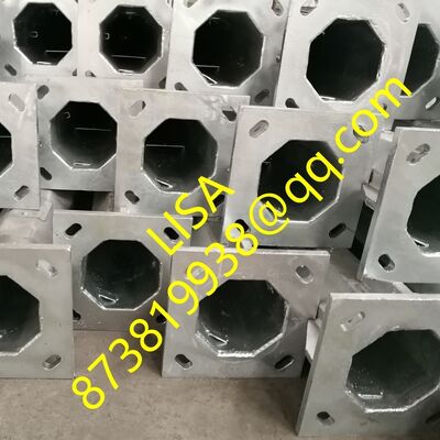10M 35FT Octagonal Tapered Hot-dip Galvanized Steel Lighting Pole for Street Light