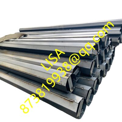 25FT Octagonal Hot-dip Galvanized Electric Distribution Steel Pole for Power Lines