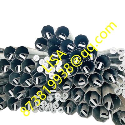 25FT/40FT Height Hot Dip Galvanized Q355 Electric Steel Pole for Power Distribution