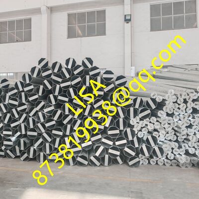 30FT/35FT Hot-dip Galvanized Electric Steel Pole with 500KGS Load for Power Distribution