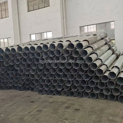12 Meter Low Voltage Galvanized Polygon Stainless Steel Tubular Utility Pole Transmission Power Pole Electric Poles for Sale