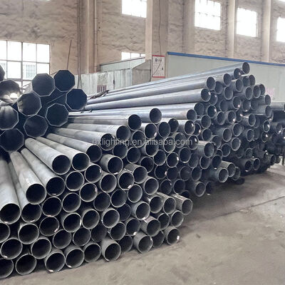 Good Sale 40FT Hot Dip Galvanized Steel Tubular Pole Electric Power Pole Steel Gantry Steel Tower