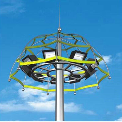 Great Quality High Mast Lamp Outdoor Steel Pole Street Light Pole