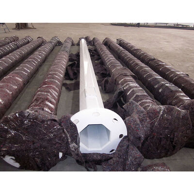 Customized Polygonal Hot Dip Galvanized Traffic Signal Steel Pole