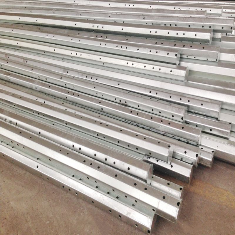 13.8KV 30FT Philippines Distribution Steel Pole Hot Dip Galvanized Octagonal Hongxin Steel Poles