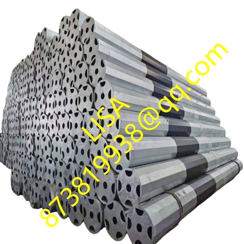 90Ft Height 12 Sides Dodecagonal Hot Dip Galvanized Transmission Steel Pole for Electric Power Transmission