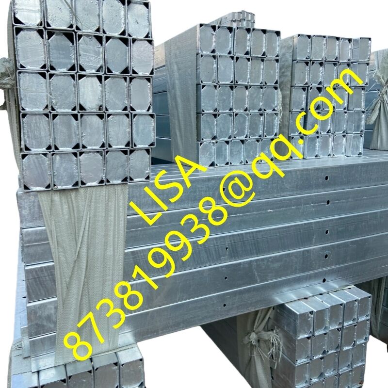 20FT Hot Dip Galvanized Steel Crossarm with Rectangular Shape and 15 Years Warranty for Electric Power Fittings