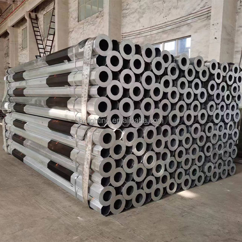 12 Meter Low Voltage Galvanized Polygon Stainless Steel Tubular Utility Pole Transmission Power Pole Electric Poles for Sale
