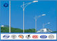 10M Conical Shape Street Lighting Pole IP 65 Lighting Fixture 20 W - 400 W Lamp Power