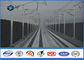 Q345 Steel Material Octagonal Electric Metal Utility Pole for Train Station