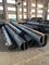 Round Column 40ft 12m Overhead Line Galvanized Steel Pole Penetration Over 95%