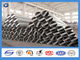 Q345 Material 35FT 3mm Thick Hot Dip Galvanized Electric Steel Poles