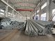 35FT 750KGF Load Power Transmission Line Galvanized Electrical Steel Pole