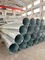 Hot Dip Galvanization 45ft 3.5mm Thick Electrical Power Pole