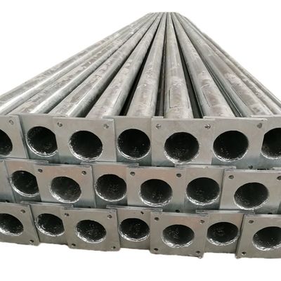 15ft 20ft 25ft 30ft 35ft Hot Dip Galvanized Round Steel Lighting Poles