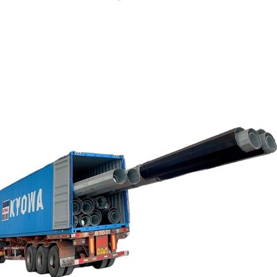90FT 27M 8450KGF Yük Q460 12 Yan Galvanize Transmission Çelik direği