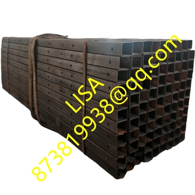 Hongxin 10FT Steel Pole Crossarm 3048mm 3mm Thick Q235 Galvanized Rectangular Tube Cross Arm