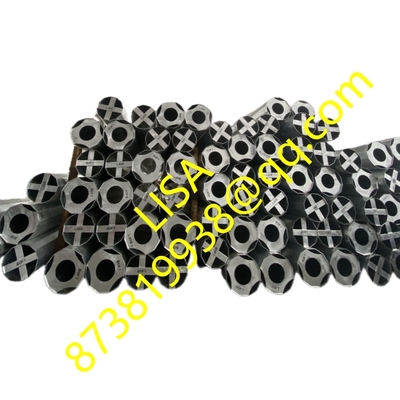 69KV 80FT Q460 Dodecagonal Hot Dip Galvanized Overhead Line Transmission Steel Poles